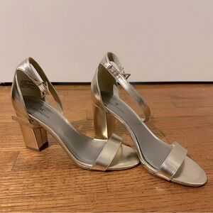 Gold heels